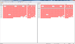 HexEditor - porównanie dwóch identycznie wyglądających plików (w drugim dostawiono znacznik BOM na początku)