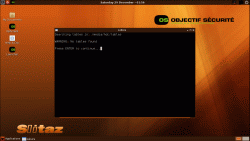 Ophcrack Live CD - załadowanie Linuxa SliTaz
